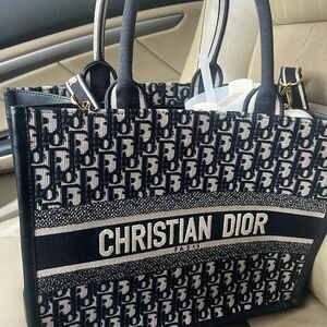 Christian Dior Monochrome Tote Bag